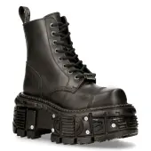 boots NEW ROCK - CRUST NEGRO 44