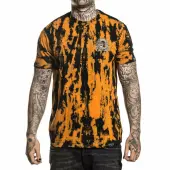 t-shirt hardcore men's - ORANGE CRUSH - SULLEN S