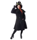 Women's coat CUPCAKE CULT - FURY - BLACK S