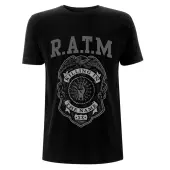 t-shirt metal men's Rage against the machine - Grey Police - NNM M