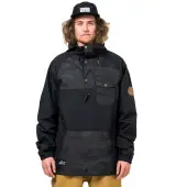 Men's jacket HORSEFEATHERS - RECRUIT - BLACK CAMO S