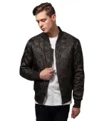 Men's jacket (bomber) URBAN CLASSICS - Tonal- carno S