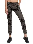 Women's trousers URBAN CLASSICS - Camo Jogging L
