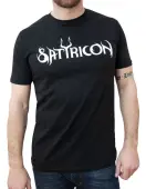 men's t-shirt SATYRICON - Logo - Black M
