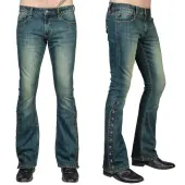 Men's trousers (jeans) WORNSTAR - Hellraiser - Vintage Blue 38