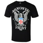 t-shirt metal men's Agnostic Front - EAGLE CREST - PLASTIC HEAD S