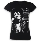 t-shirt metal women's Jimi Hendrix - Distressed - HYBRIS XL