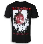t-shirt metal men's Iron Maiden - The Wicker Man Smoke - ROCK OFF XL