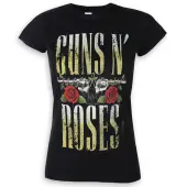 t-shirt metal women's Guns N' Roses - Big Guns - ROCK OFF S