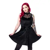 Women's dress Taken with Industrues - ALYSSA - BLACK S