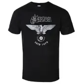 t-shirt metal men's Saxon - ESTD 1979 - PLASTIC HEAD S