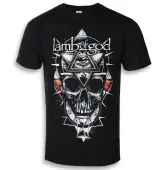 men's t-shirt Lamb Of God - All Seeing Red - ROCK OFF S