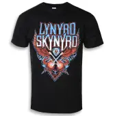 t-shirt metal men's Lynyrd Skynyrd - Crossed Guitars - PLASTIC HEAD XL
