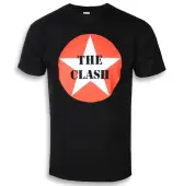 t-shirt metal men's Clash - STAR BADGE - PLASTIC HEAD M