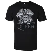 Men's T-shirt Queen - Crest Logo - ROCK OFF XXL
