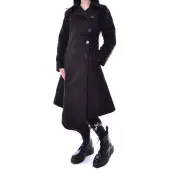 women's coat POIZEN INDUSTRIES - AUSTRA - BLACK 3XL