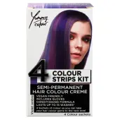 Hair dye STAR GAZER - Yummy Colour 4 Color Strips Kit - Viol