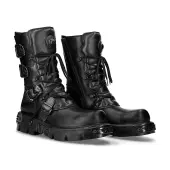 Boots NEW ROCK - ITALIAN BLACK - OXIDE MILI 40