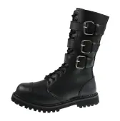 leather boots unisex - BRANDIT 40