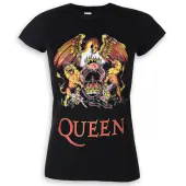 T-shirt Women's Queen - Classic Crest - ROCK OFF XXL