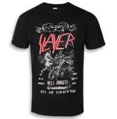 t-shirt metal men's Slayer - Vtge Flyer - ROCK OFF XL