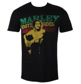 men's t-shirt Bob Marley - Roots, Rock, Reggae - Black - ROCK OFF XXL