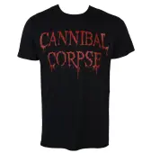 t-shirt metal men's Cannibal Corpse - DRIPPING LOGO - PLASTIC HEAD L
