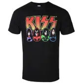 t-shirt metal men's Kiss - Logo - ROCK OFF M