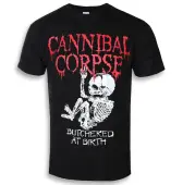 t-shirt metal men's Cannibal Corpse - BUTCHERED AT BIRTH BABY - PLASTIC HEAD M