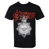 t-shirt metal men's Saxon - STRONG ARM OF THE LAW - RAZAMATAZ M