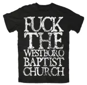 t-shirt men's - Fuck Westboro - BLACK CRAFT L