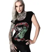 t-shirt hardcore women's - ROLLER ZOMBIE - HYRAW XL