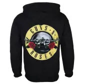 hoodie men's Guns N' Roses - Classic Logo - ROCK OFF M