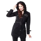 Women's coat POIZEN INDUSTRIES - Rize - Black L