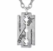 Pendant necklace ALCHEMY GOTHIC - Judas Priest - Razor Blade