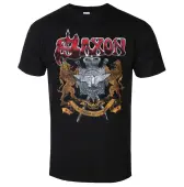 t-shirt metal men's Saxon - 40 YEARS - PLASTIC HEAD S