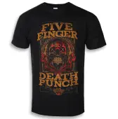 t-shirt metal men's Five Finger Death Punch - Wanted - ROCK OFF S