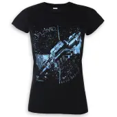 t-shirt metal women's Pink Floyd - Machine Greeting Blue - ROCK OFF M