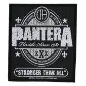 patch PANTERA - STRONGER THAN ALL - RAZAMATAZ