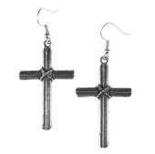 Earrings Cross