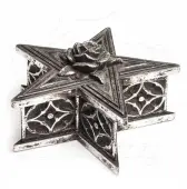 Box (decoration) ALCHEMY GOTHIC - Pentagram