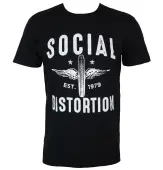 t-shirt metal men's Social Distortion - WINGED WHEEL - PLASTIC HEAD XXL