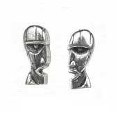 Earrings Pink Floyd - Divison Bell - ALCHEMY GOTHIC