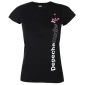 women's t-shirt DEPECHE MODE - VIOLATOR SIDE ROSE - PLASTIC HEAD M