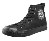 high sneakers unisex Pentagramus - AMENOMEN 36