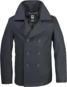 men's coat winter Brandit - Pea Coat - Black 4XL