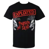 t-shirt metal men's Exploited - PUNKS NOT DEAD I SKULLS - RAZAMATAZ XXL
