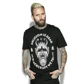 t-shirt men's - Religion is Dead - BLACK CRAFT S