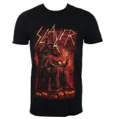 t-shirt metal men's Slayer - Goat Skull - ROCK OFF L