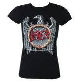 t-shirt metal women's Slayer - Silver Eagle - ROCK OFF XL